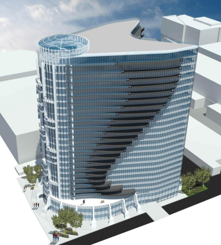 25-story mixed-use tower proposed for Santana Row site